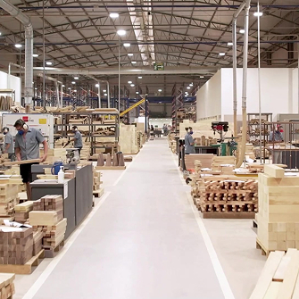 Interior de la fábrica Interior de la fábrica